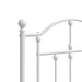 Tăblie de pat de schimb metalică, alb, 150 cm - WALTI WALTI