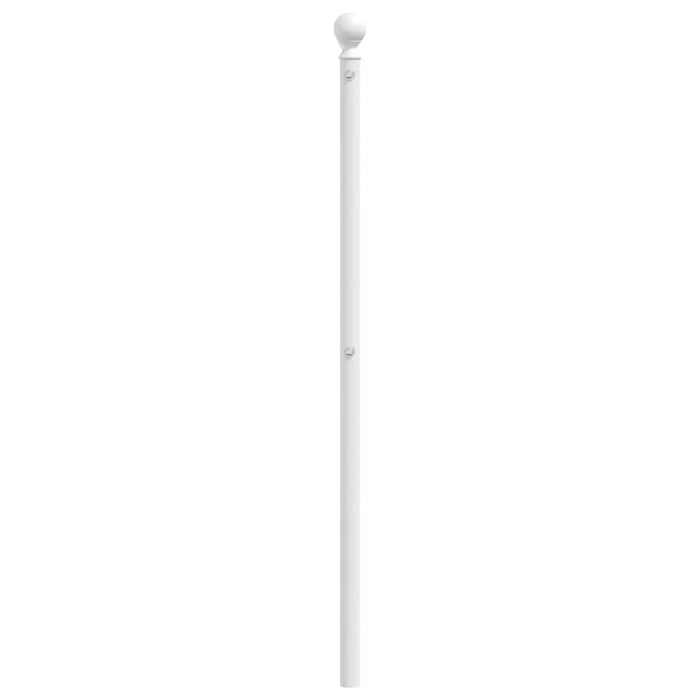 Tăblie de pat de schimb metalică, alb, 180 cm WALTI