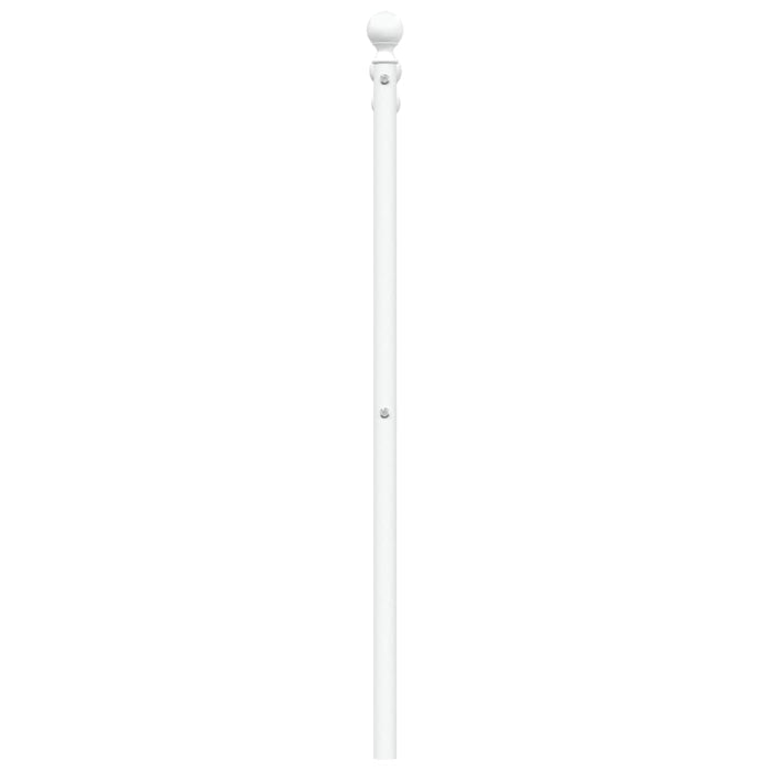 Tăblie de pat de schimb metalică, alb, 90 cm WALTI
