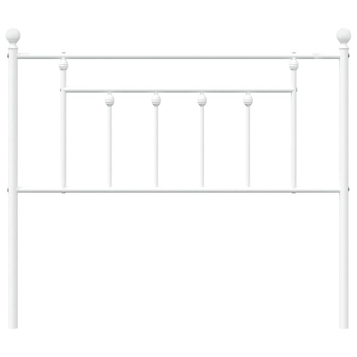Tăblie de pat de schimb metalică, alb, 107 cm WALTI