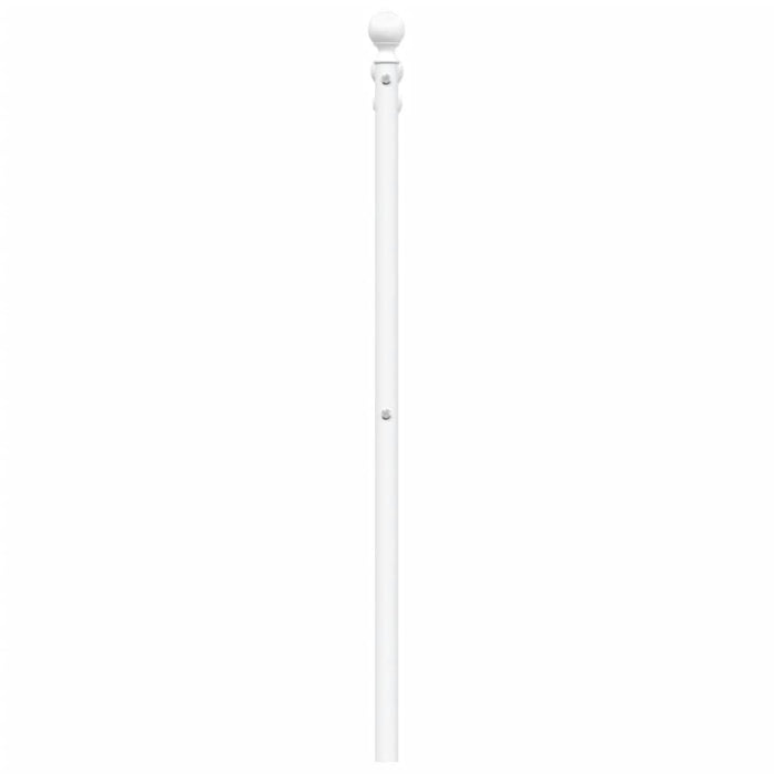 Tăblie de pat metalică, alb, 150 cm - WALTI WALTI