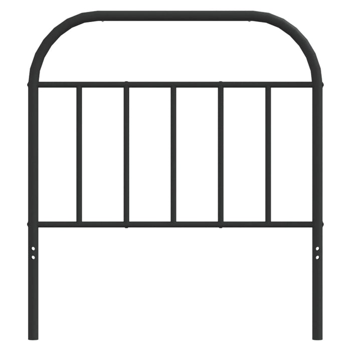 Tăblie de pat de schimb metalică, negru, 90 cm WALTI