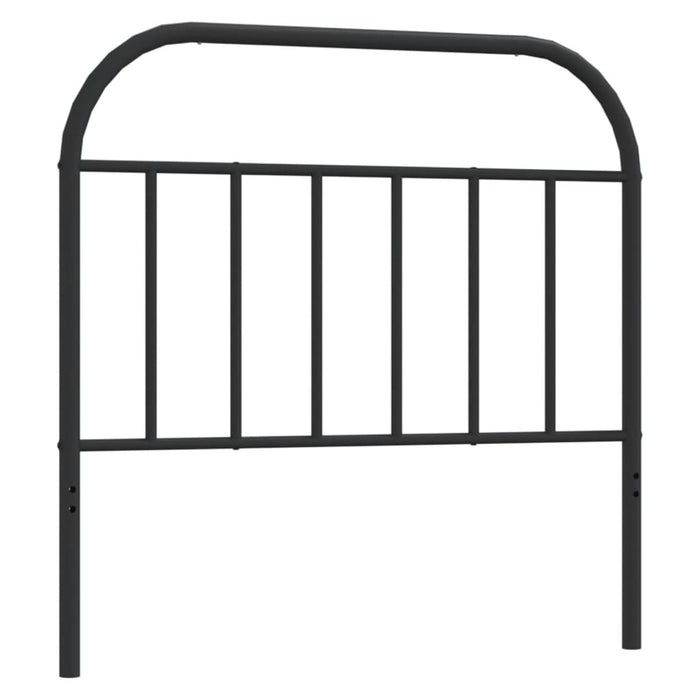 Tăblie de pat de schimb metalică, negru, 107 cm WALTI