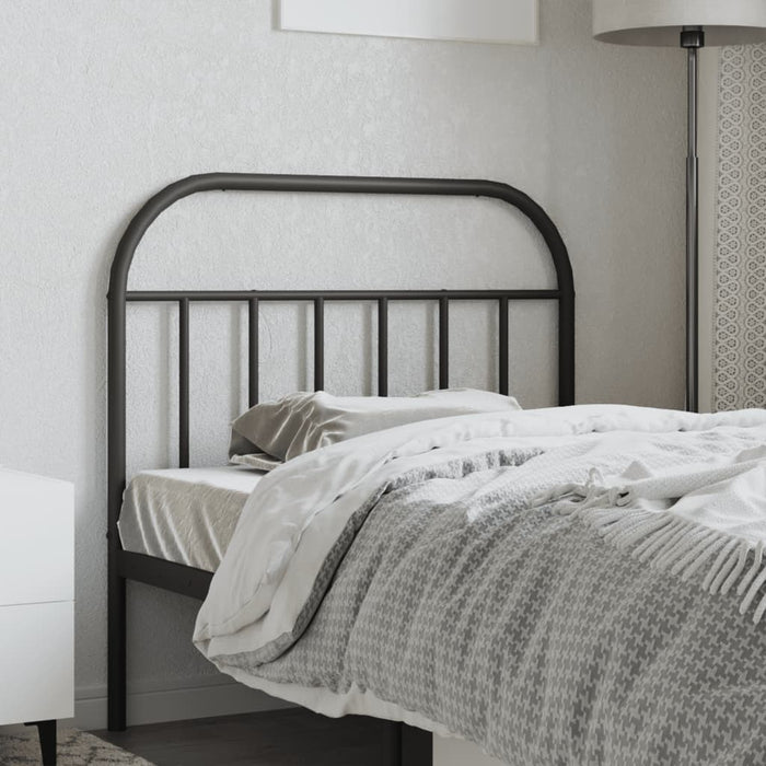 Tăblie de pat de schimb metalică, negru, 107 cm WALTI