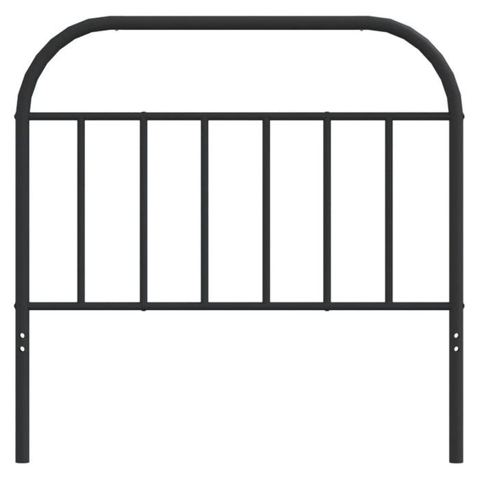 Tăblie de pat de schimb metalică, negru, 107 cm WALTI