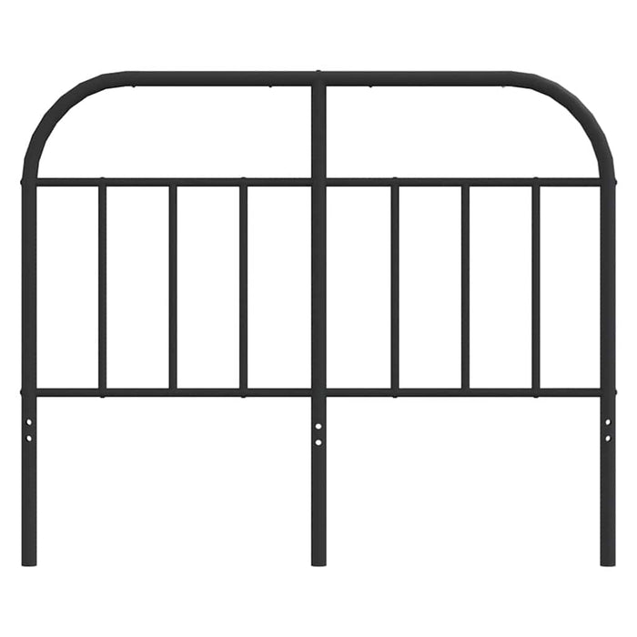 Tăblie de pat de schimb metalică, negru, 120 cm WALTI