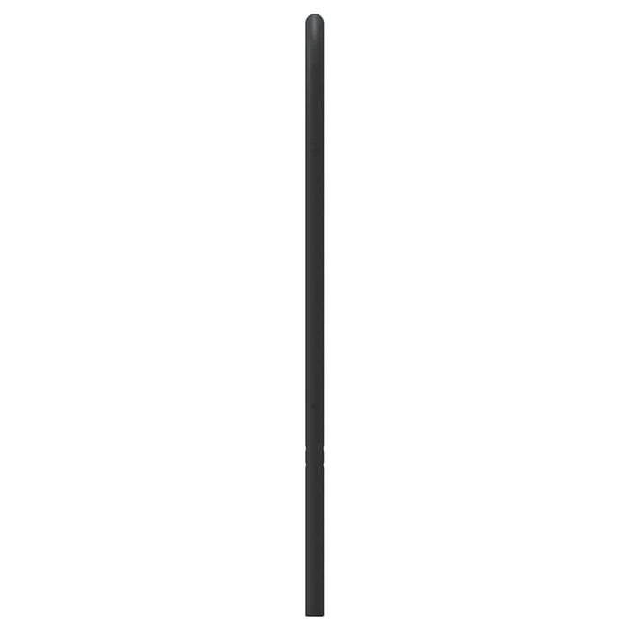 Tăblie de pat de schimb metalică, negru, 120 cm WALTI