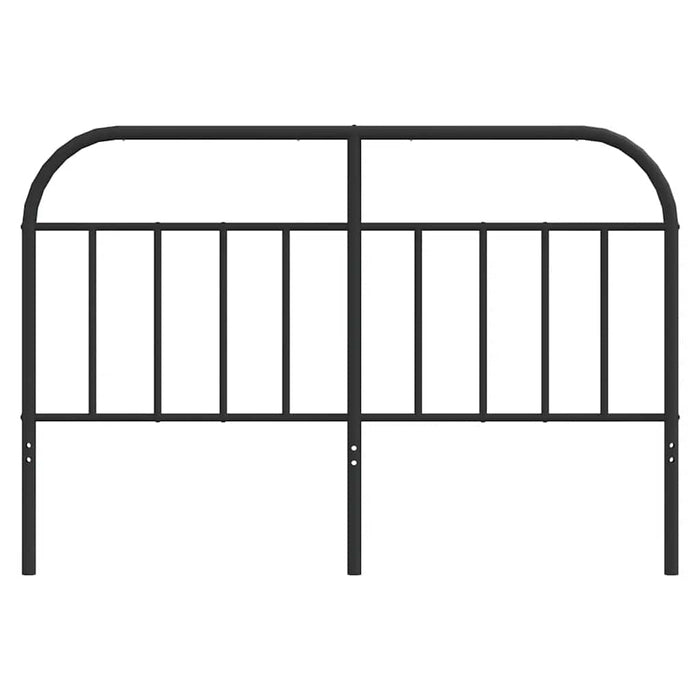 Tăblie de pat de schimb metalică, negru, 135 cm WALTI