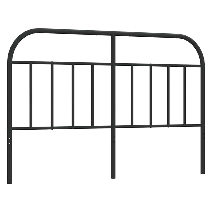 Tăblie de pat de schimb metalică, negru, 140 cm - WALTI WALTI