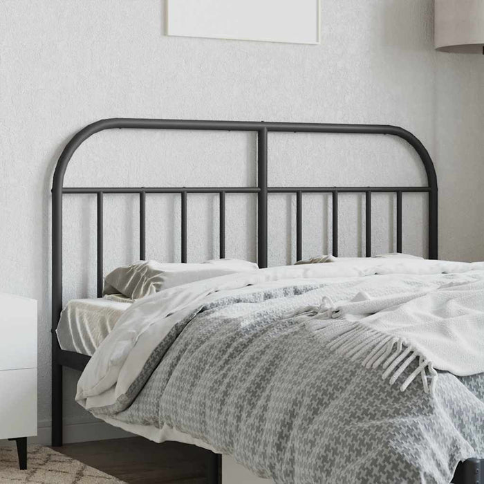 Tăblie de pat de schimb metalică, negru, 140 cm - WALTI WALTI