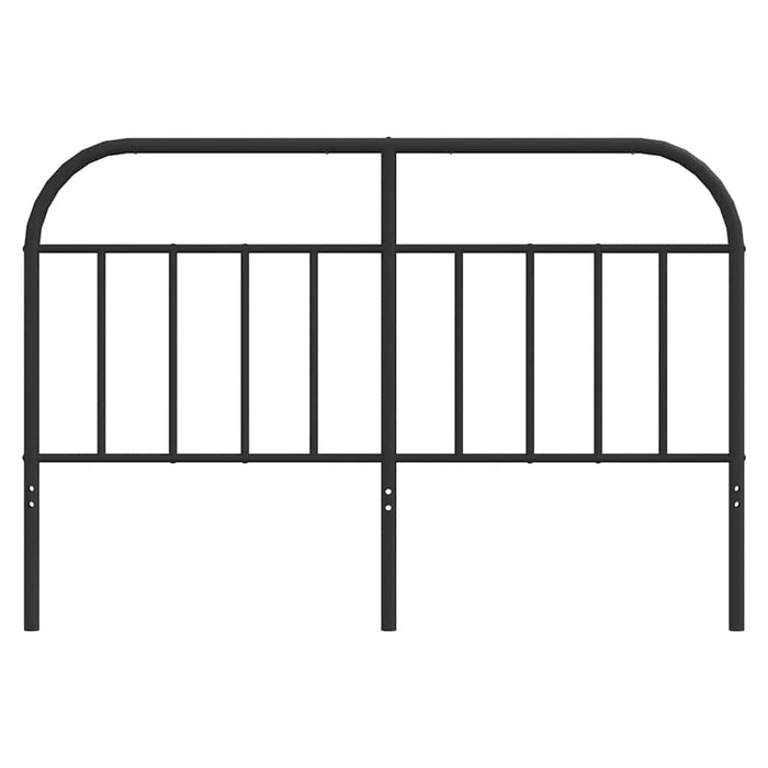 Tăblie de pat de schimb metalică, negru, 140 cm - WALTI WALTI