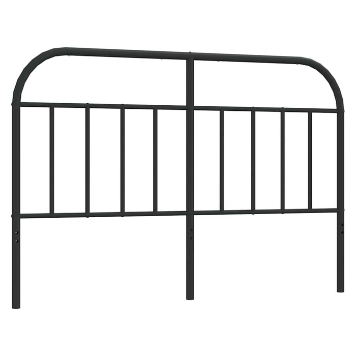 Tăblie de pat de schimb metalică, negru, 150 cm WALTI
