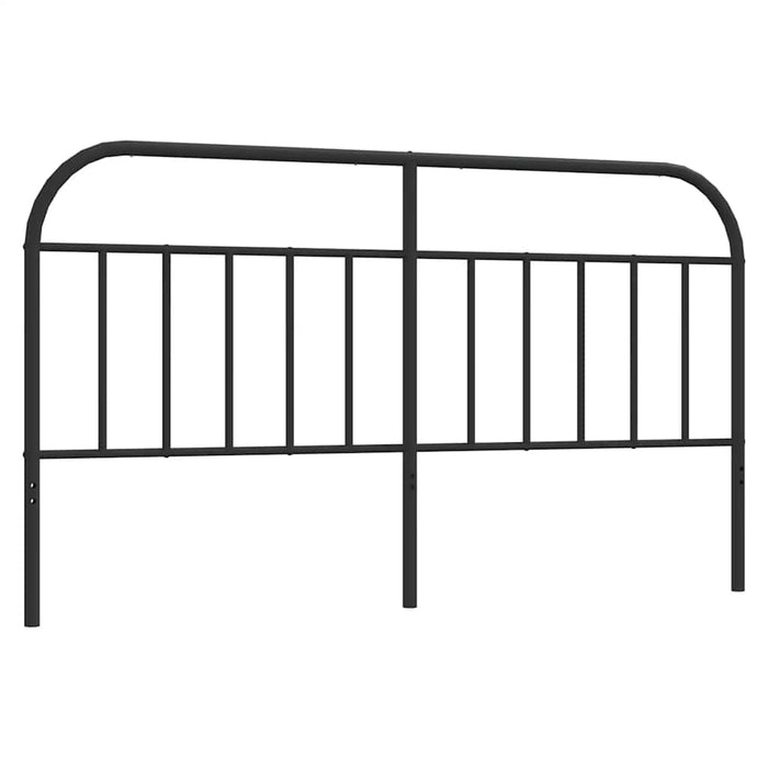 Tăblie de pat de schimb metalică, negru, 160 cm WALTI