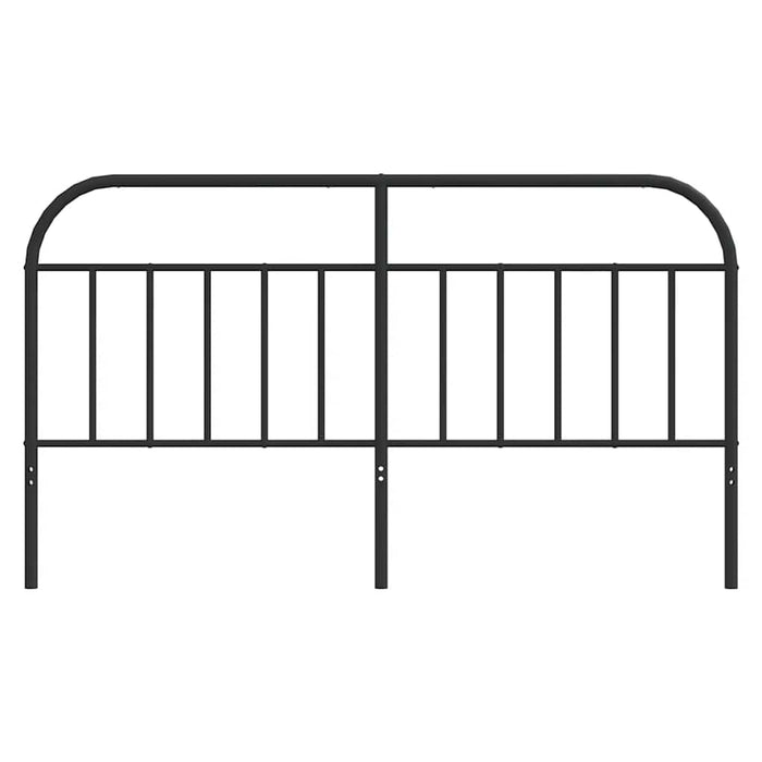 Tăblie de pat de schimb metalică, negru, 180 cm WALTI