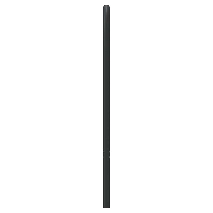 Tăblie de pat de schimb metalică, negru, 193 cm WALTI