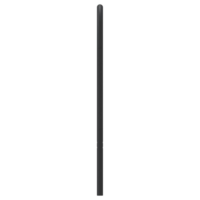 Tăblie de pat de schimb metalică, negru, 200 cm WALTI