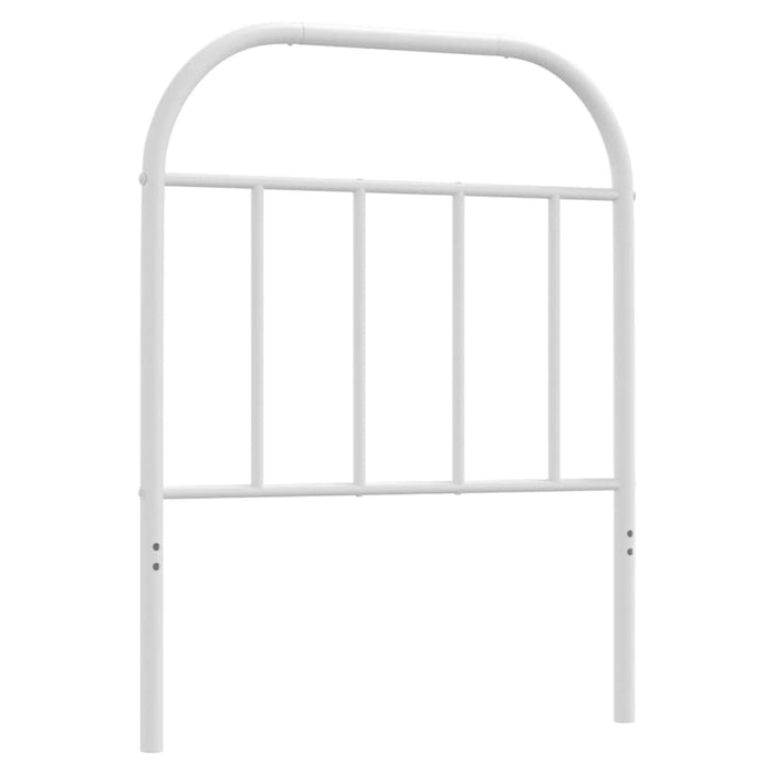 Tăblie de pat de schimb metalică, alb, 75 cm WALTI