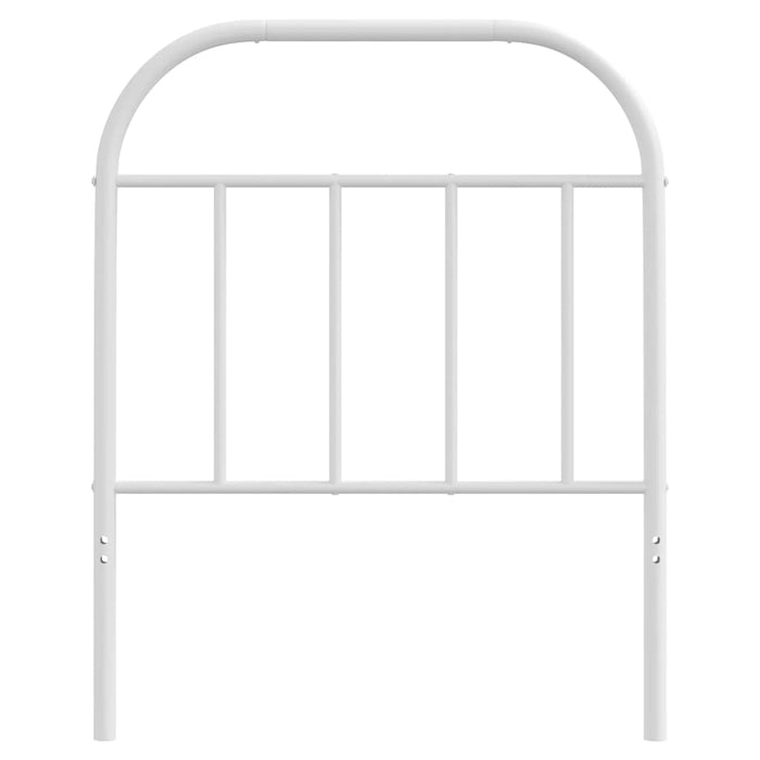 Tăblie de pat de schimb metalică, alb, 75 cm WALTI