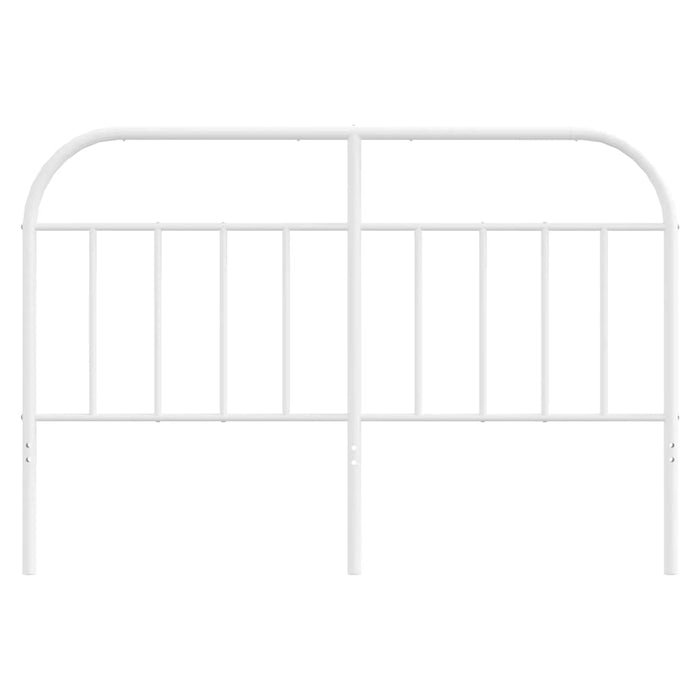 Tăblie de pat de schimb metalică, alb, 135 cm WALTI
