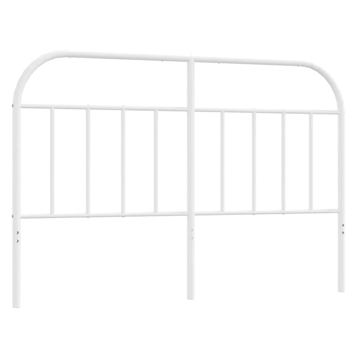 Tăblie de pat de schimb metalică, alb, 150 cm WALTI