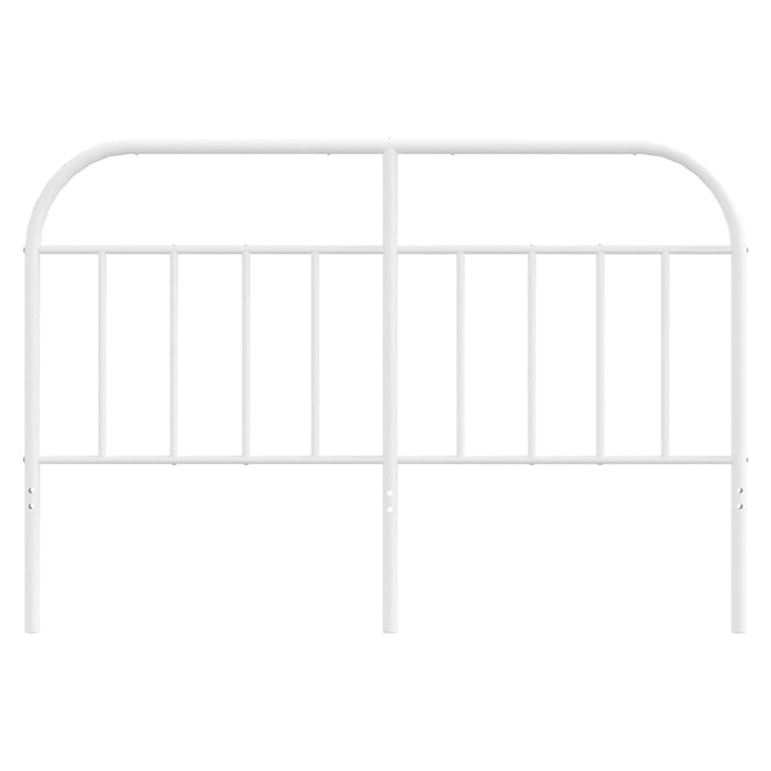 Tăblie de pat de schimb metalică, alb, 150 cm WALTI