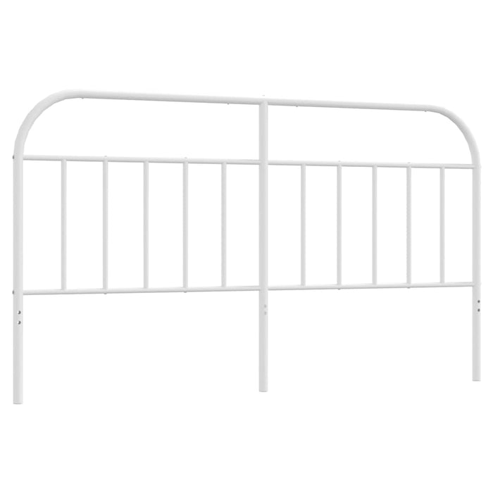 Tăblie de pat de schimb metalică, alb, 180 cm WALTI