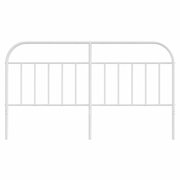 Tăblie de pat de schimb metalică, alb, 180 cm WALTI
