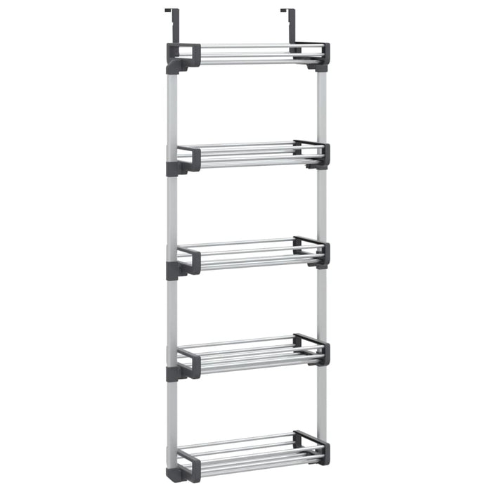 Organizator pentru ușă cu 5 rafturi 52x20x135 cm aluminiu - WALTI WALTI