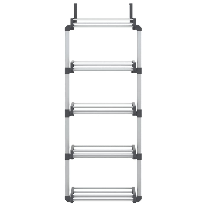 Organizator pentru ușă cu 5 rafturi 52x20x135 cm aluminiu - WALTI WALTI