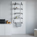 Organizator pentru ușă cu 5 rafturi 52x20x135 cm aluminiu - WALTI WALTI
