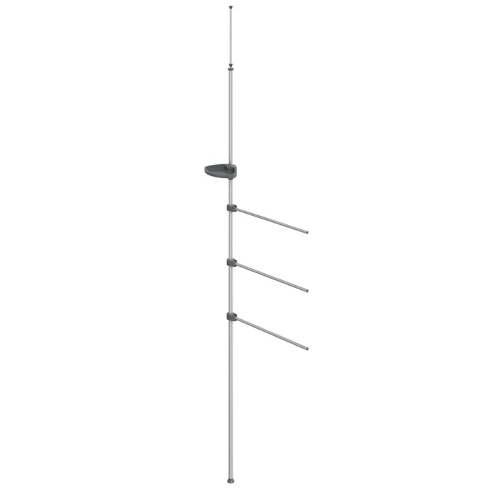 Suport pentru prosoape, 47x280 cm, aluminiu - WALTI WALTI