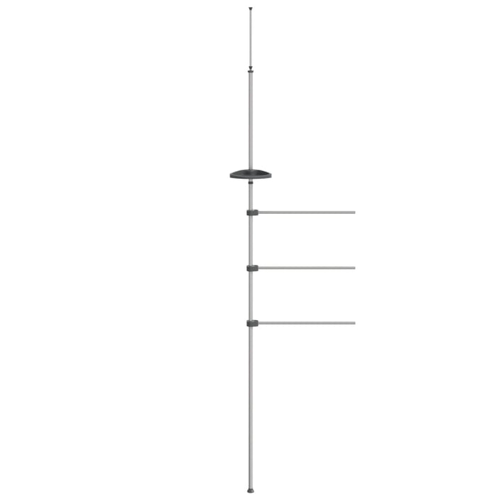 Suport pentru prosoape, 47x280 cm, aluminiu - WALTI WALTI