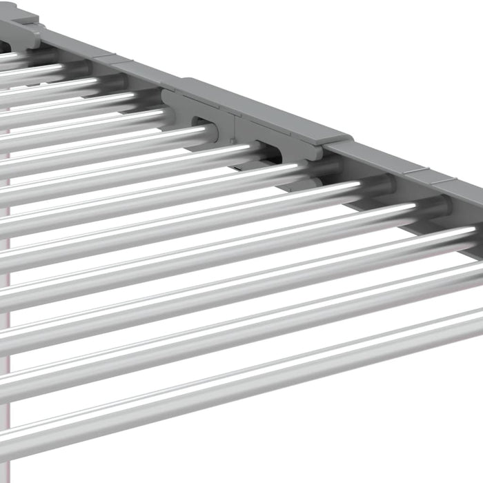 Uscător de rufe, 83x(50-55)x(40-85) cm, aluminiu - WALTI WALTI