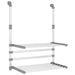 Suport de uscare pentru balcon, 54x25x42 cm, aluminiu - WALTI WALTI