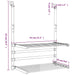 Suport de uscare pentru balcon, 54x25x42 cm, aluminiu - WALTI WALTI