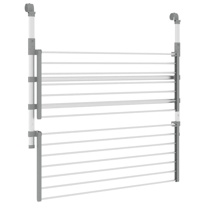 Suport de uscare pentru balcon 89x25x(60-95) cm aluminiu - WALTI WALTI