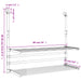 Suport de uscare pentru balcon 89x25x(60-95) cm aluminiu - WALTI WALTI