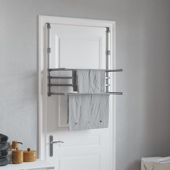 Suport de uscare pentru balcon 89x25x(60-95) cm aluminiu - WALTI WALTI