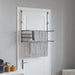 Suport de uscare pentru balcon 89x25x(60-95) cm aluminiu - WALTI WALTI