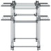 Suport pentru uscat rufe, 107x107x120 cm, aluminiu - WALTI WALTI
