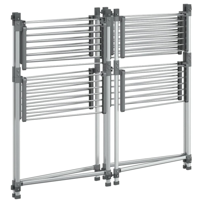 Suport pentru uscat rufe, 107x107x120 cm, aluminiu - WALTI WALTI