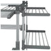 Suport pentru uscat rufe, 107x107x120 cm, aluminiu - WALTI WALTI