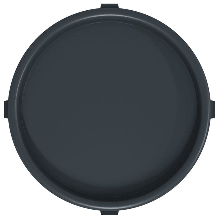 Cărucioare pentru plante cu roți 2 buc. gri diametru 34cm 35kg - WALTI WALTI