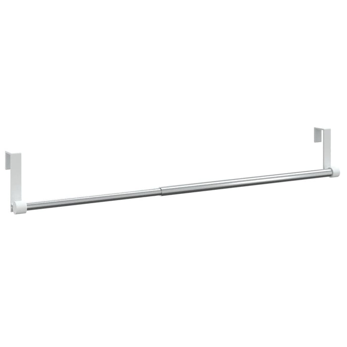 Șine pentru perdele 2 buc, alb și argintiu, 40-60 cm, aluminiu WALTI