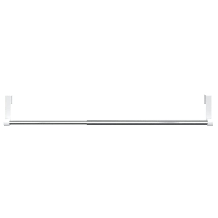 Șine pentru perdele 2 buc, alb și argintiu, 40-60 cm, aluminiu WALTI
