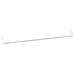 Șine pentru perdele 2 buc, alb și argintiu, 90-135 cm, aluminiu - WALTI WALTI