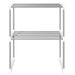 Raft pentru cuptor cu microunde, alb, 51x27x63 cm aluminiu - WALTI WALTI