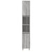 Set dulapuri de baie, 3 piese, gri sonoma, lemn prelucrat - WALTI WALTI