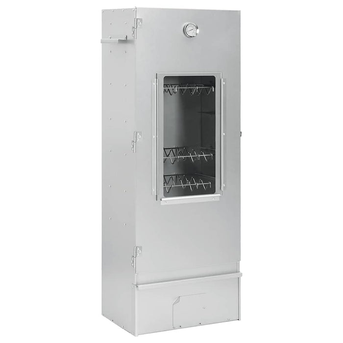 Afumătoare grătar cu așchii lemn 44,5x29x110 cm oțel galvanizat - WALTI WALTI