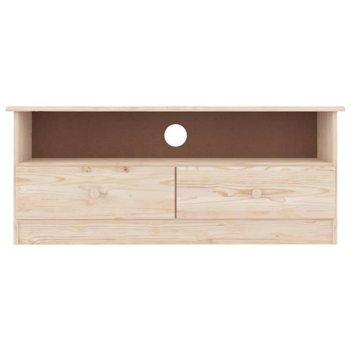 Dulap TV cu sertare „ALTA” 100x35x41 cm, lemn masiv de pin WALTI